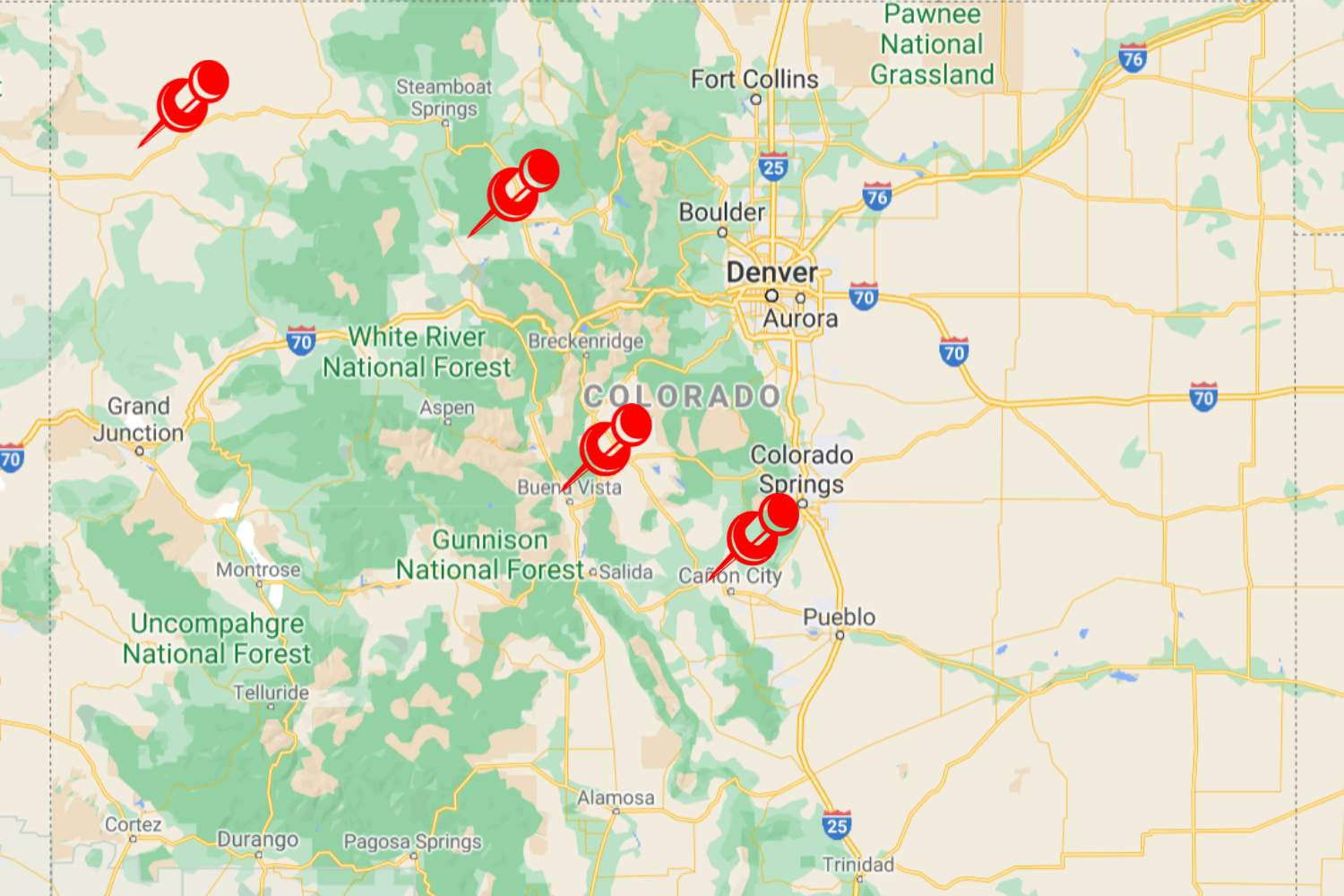 Best Rafting Runs in Colorado