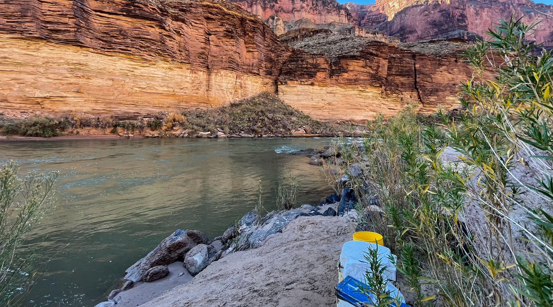 Carrying a groover to camp