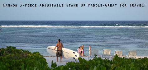 Cannon 3 Piece Adjustable Stand Up Paddle Review