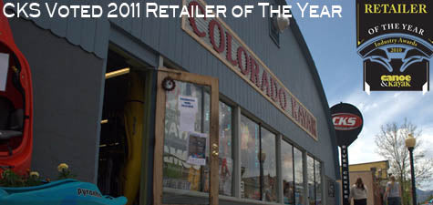 26th annual Canoe & Kayak Industry Awards Announced: CKS Voted 2011 Retailer Of The Year
