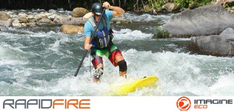 Imagine Eco SUP Rapidfire in Veracruz Mexico with Aaron Koch