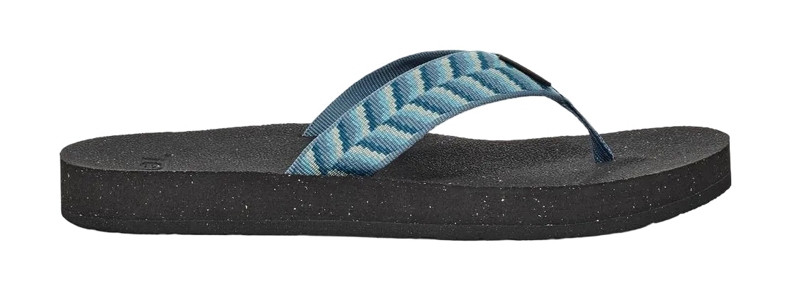 Teva W's Reflip Sandal Retro Geometric Blue 07