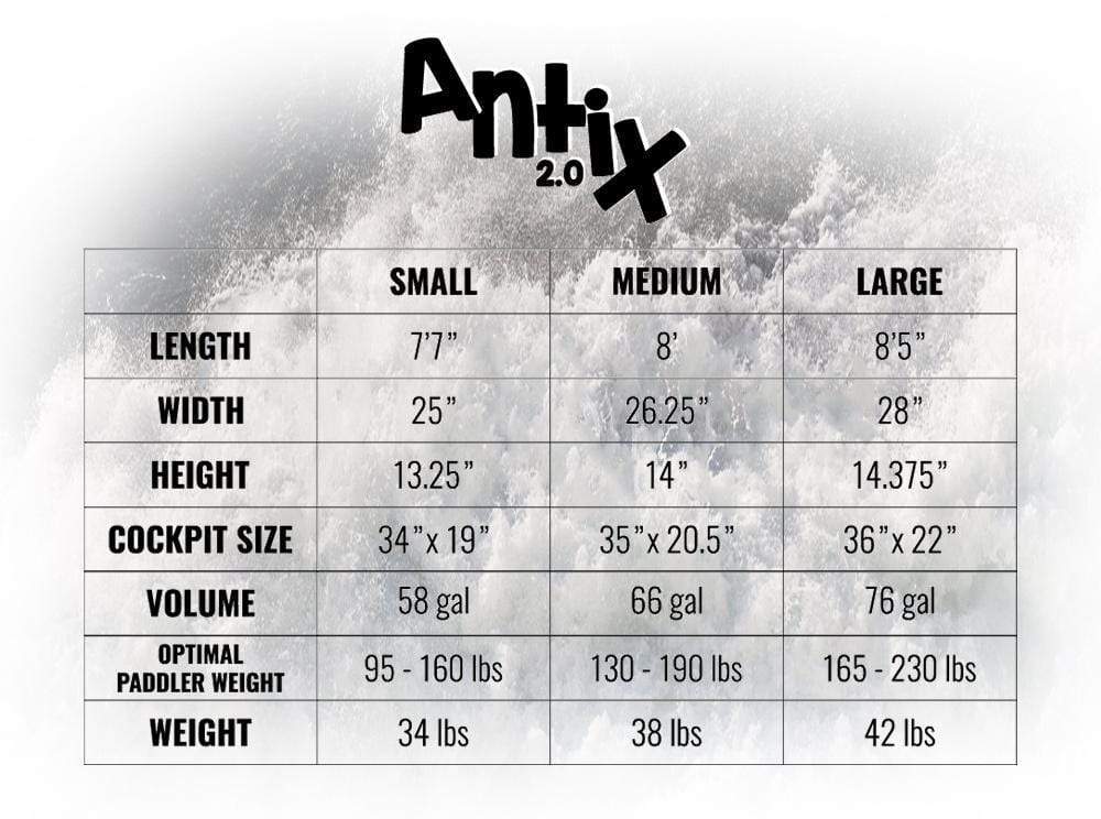 Jackson Kayak AntiX 2.0 Whitewater Kayak Closeout