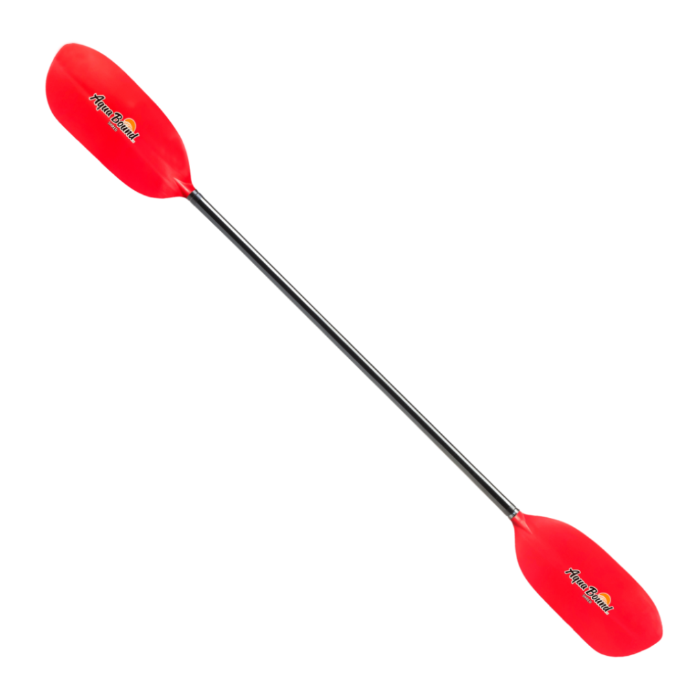 AquaBound Shred Fiberglass 1pc Whitewater Kayak Paddle