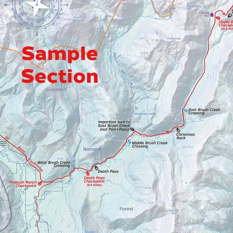 Beacon Ski Maps: Grand Traverse