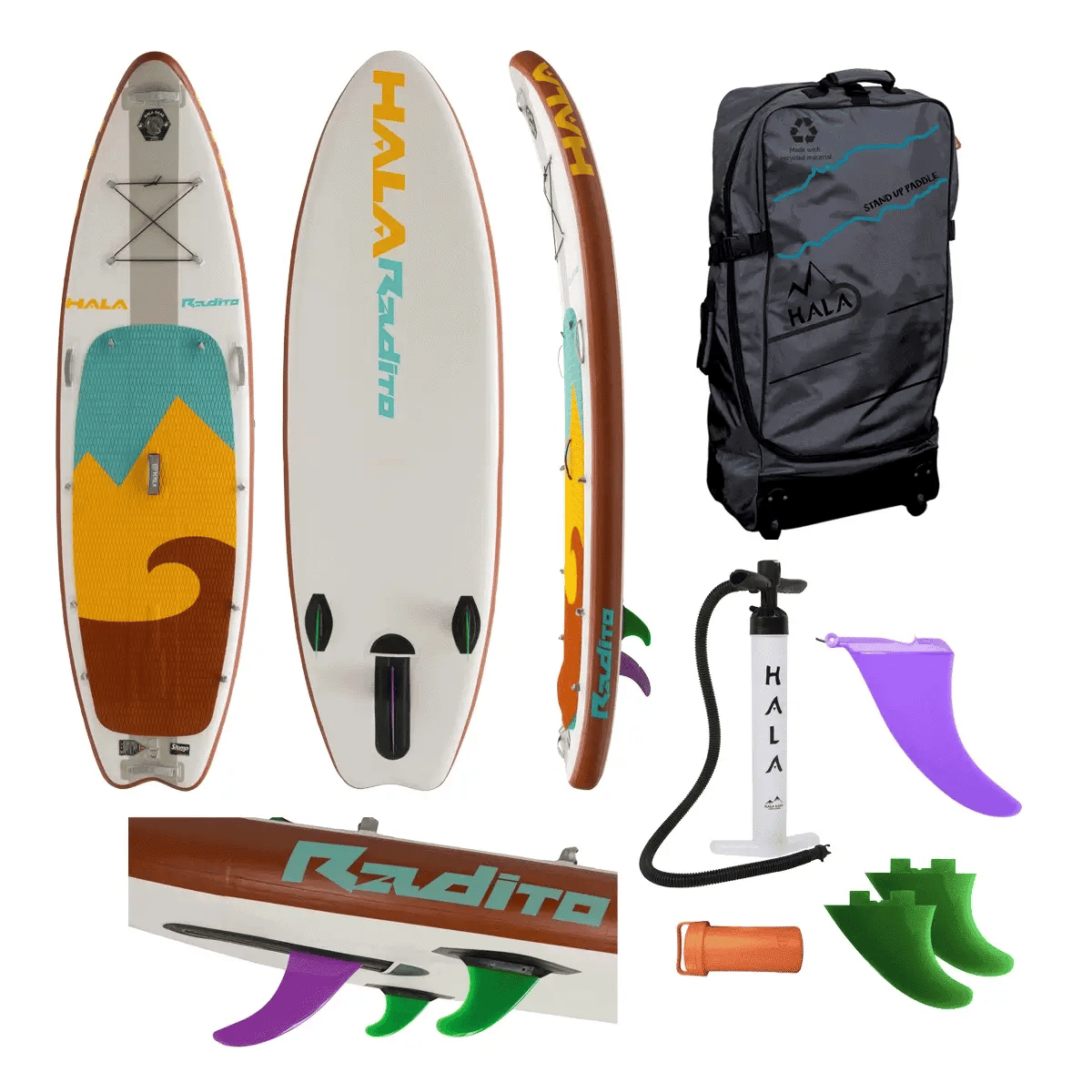 Hala RADITO Inflatable Paddleboard Package