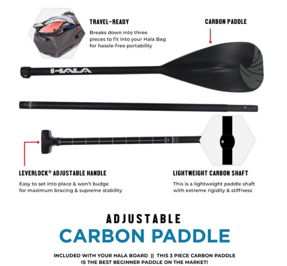 Hala Straight-Up 2025 Inflatable Paddleboard Package