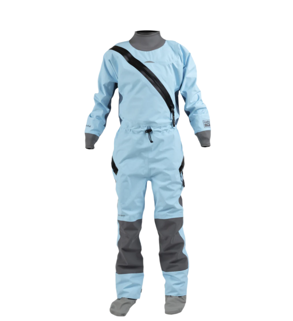 Women's Kokatat Swift Entry Drysuit with Dropseat & Booties