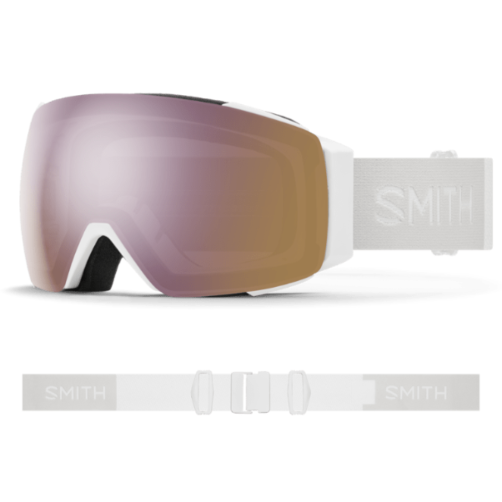 Smith I/O Mag Goggle White Vapor - CP Everyday Rose Gold