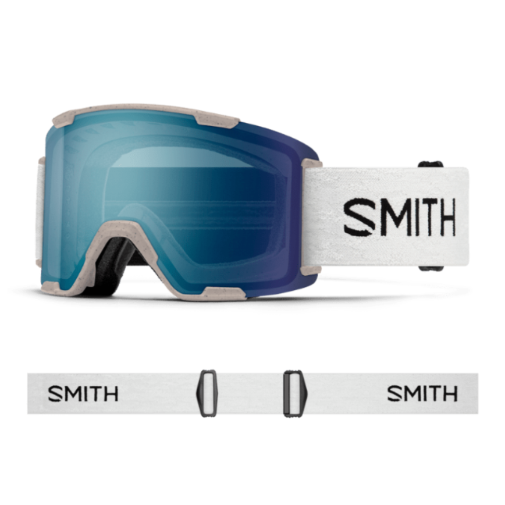 Smith Stash XL Snow Goggles Raw ReNu - CP Everyday Blue Mirror