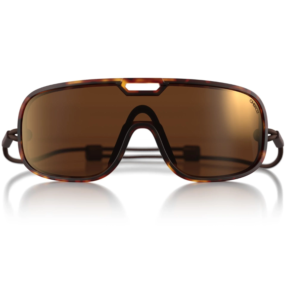 Ombraz Refugio Sunglasses Tortoise Brown w Bronze Mirror Regular