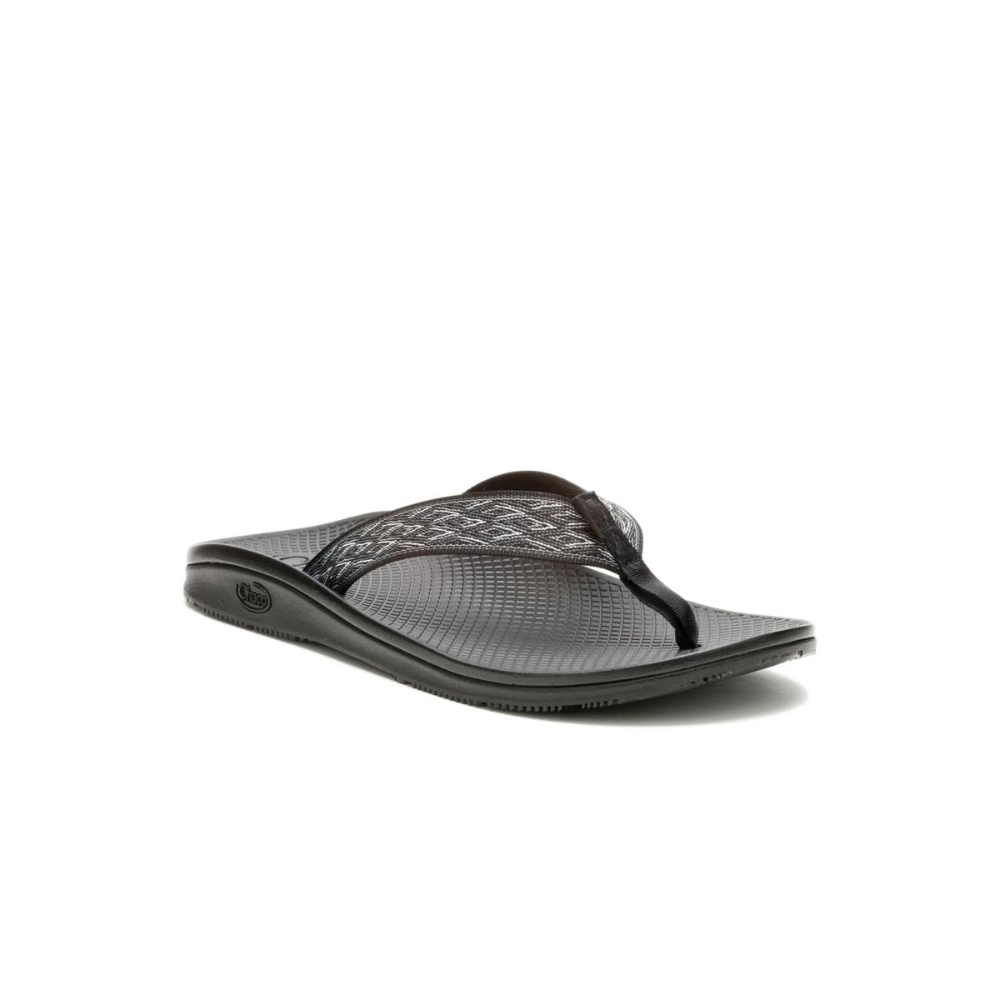 Chaco Men's Classic Flip Flop Summit B+W