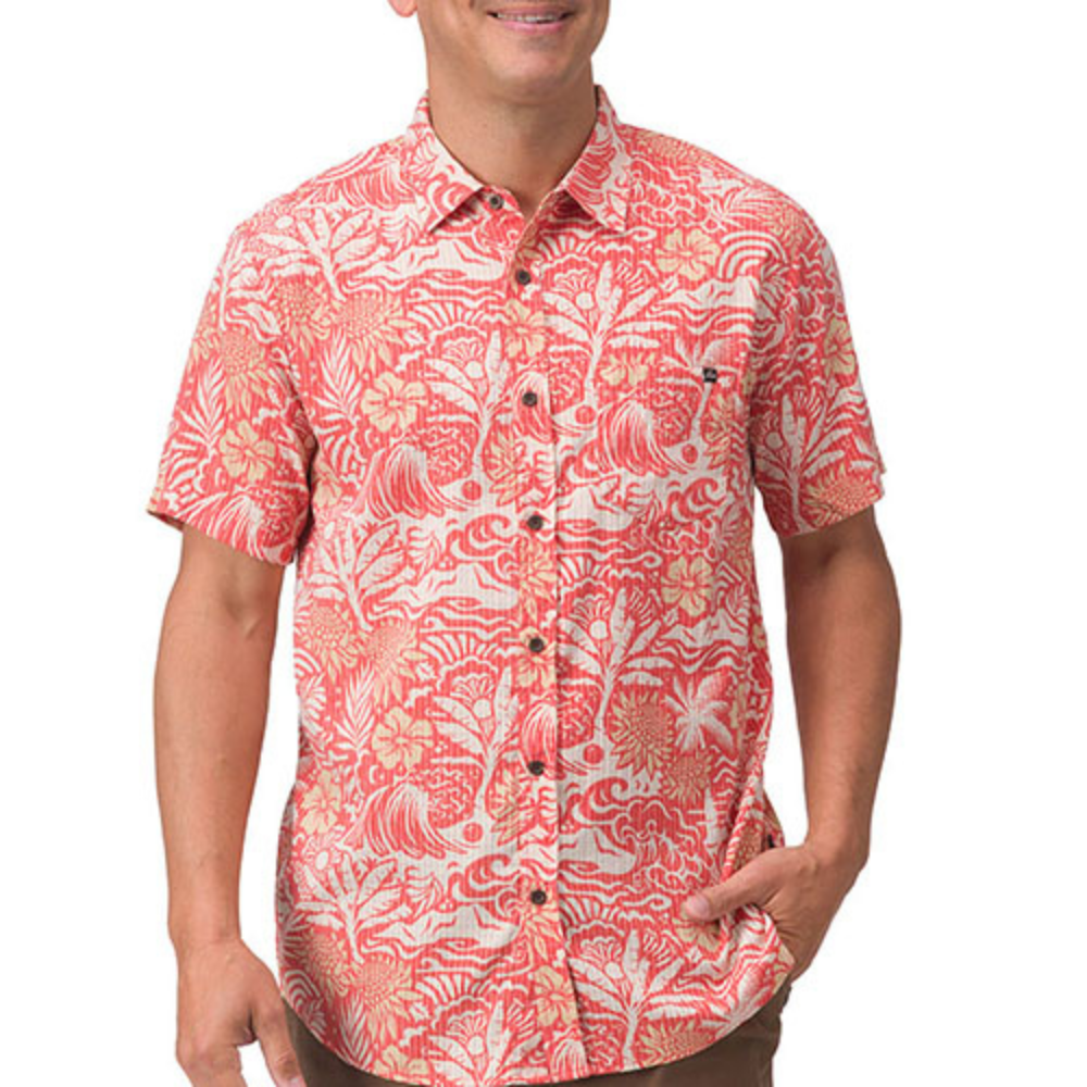 Reef Men's Eugene Woven Shirt Paprika