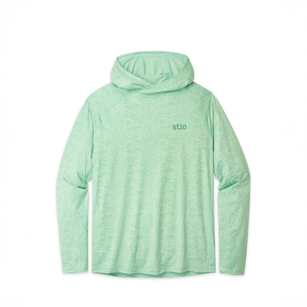 Stio Men's Hylas Hooded Pullover Picnic Clouds