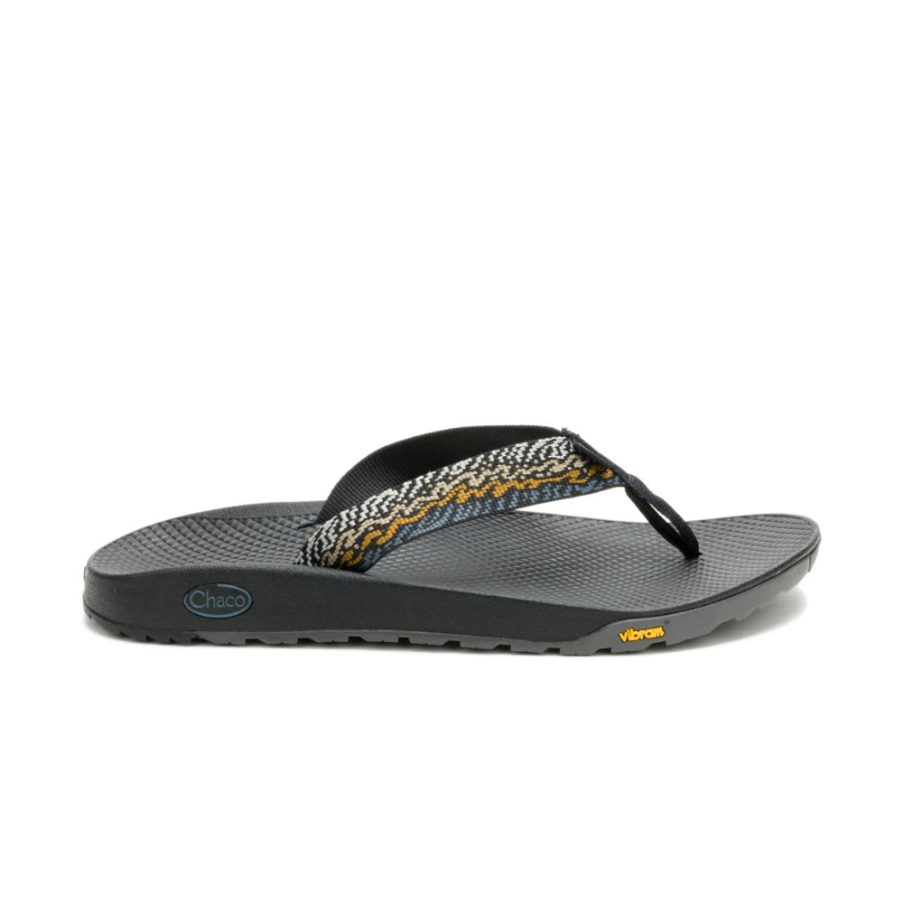 Chaco Men's Rapid Pro Flip Flop Eddy Black- Graphite