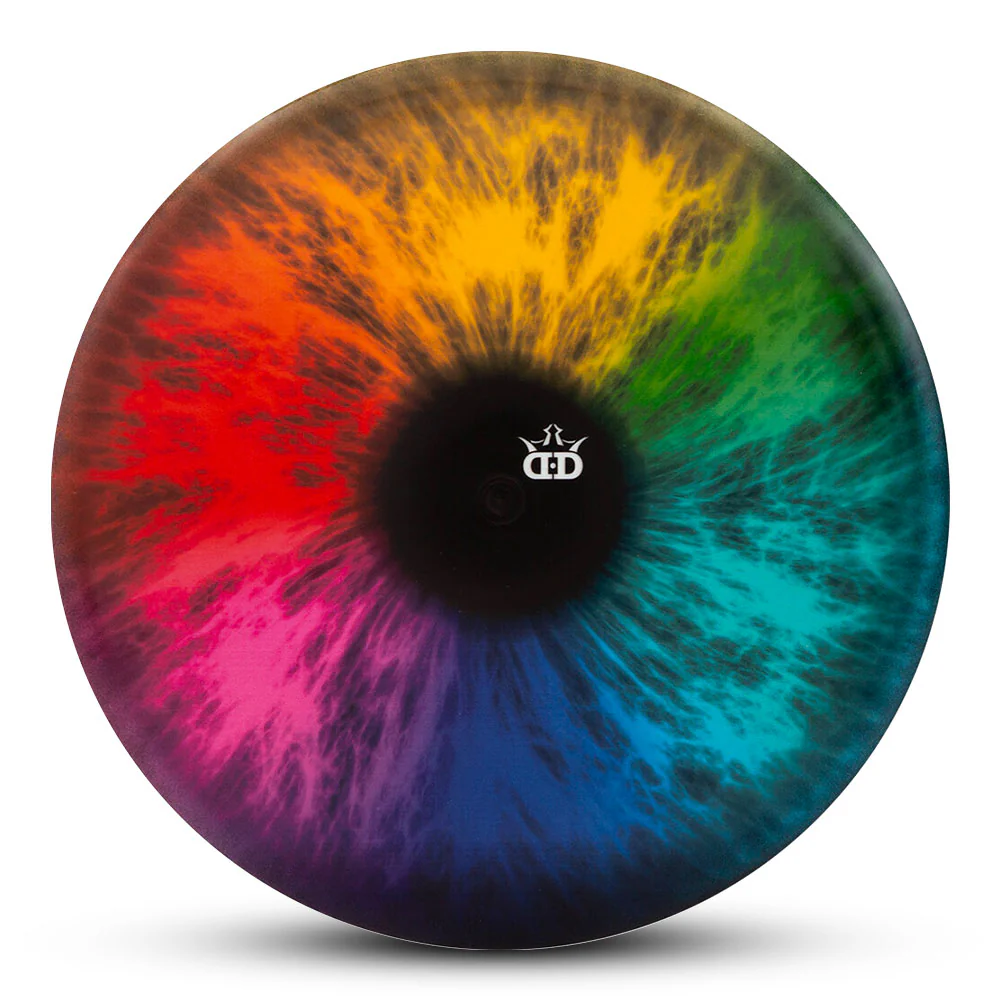 Dynamic Discs Colorful EyeBall DyeMax Vary Fuzion Motive (Fairway Driver) N A