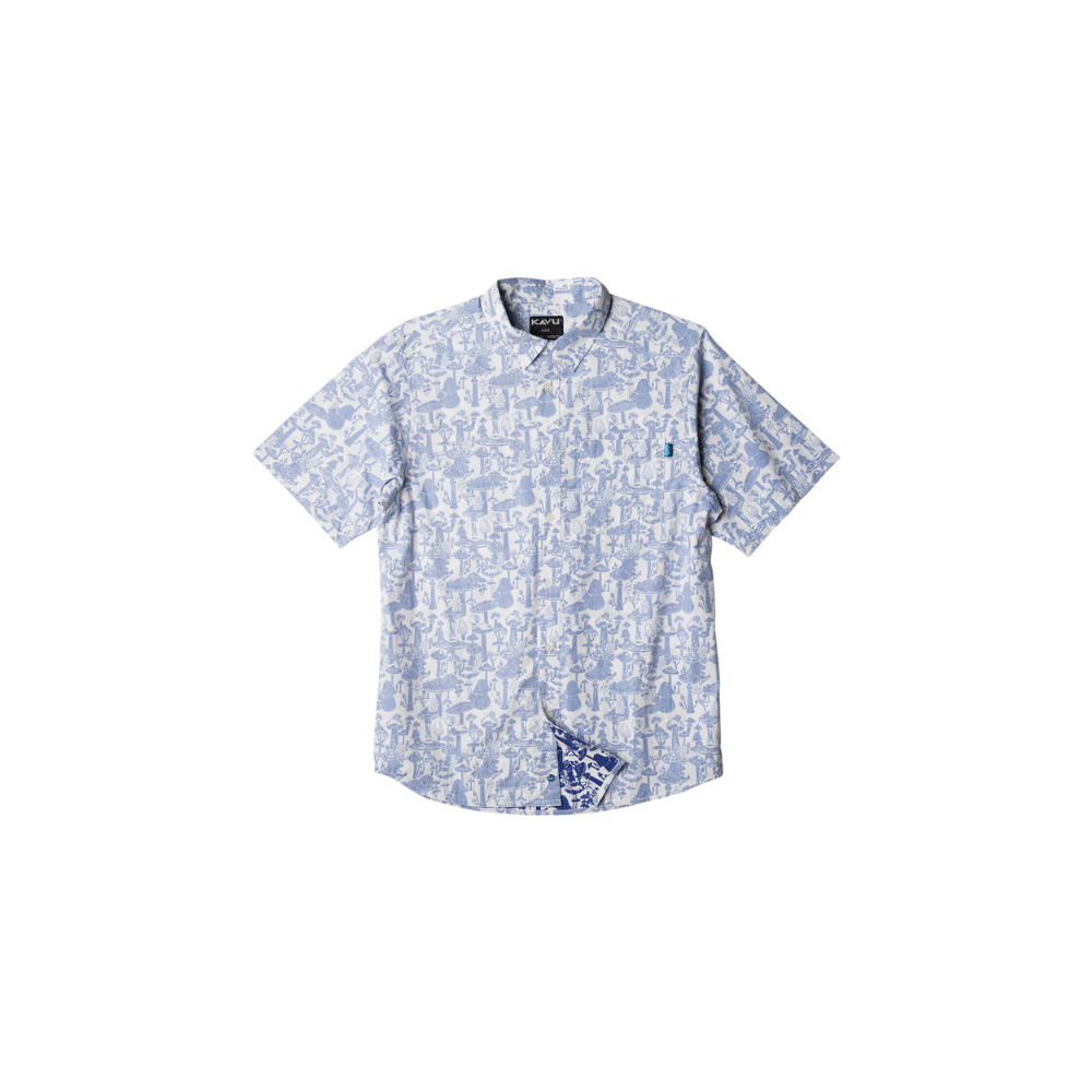 Kavu Men's Topspot Shirt Mushroom Forest