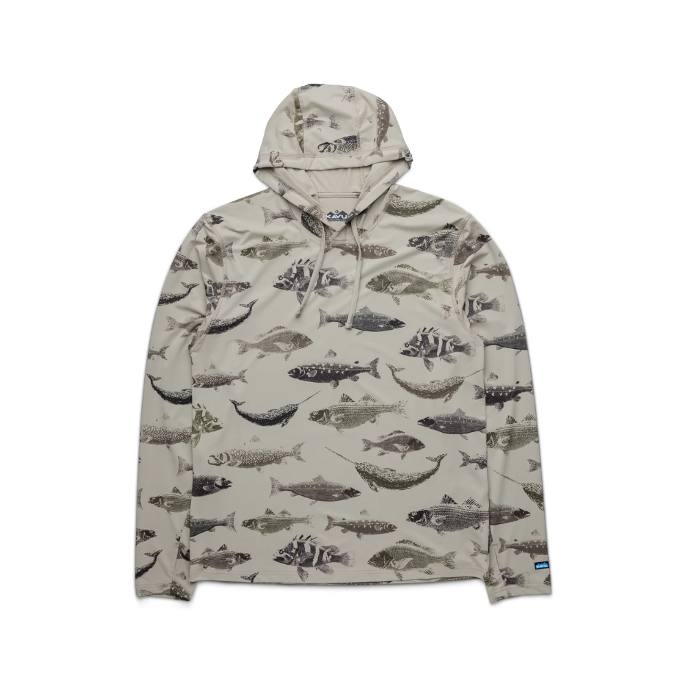 Kavu Men's Sunday Hoodie Fish Big