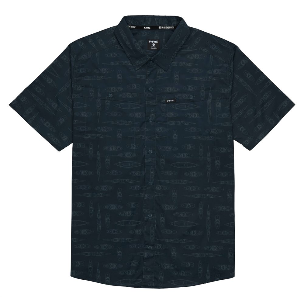 NRS Men's Gear Shirt Navy Kayak