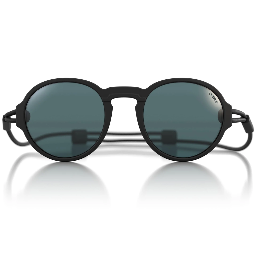 Ombraz Viale Sunglasses Charcoal Polarized Grey Regular