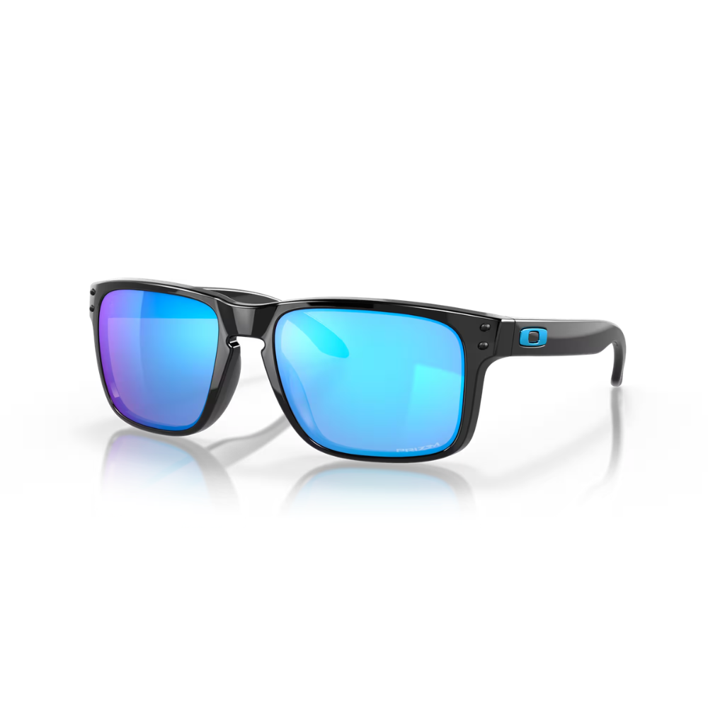 Oakley Holbrook Sunglasses Polished Black Prizm Sapphire