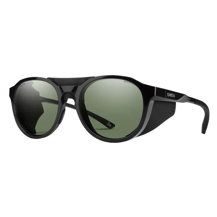 Smith Venture Sunglass Black - PC CP Polar Gray Green