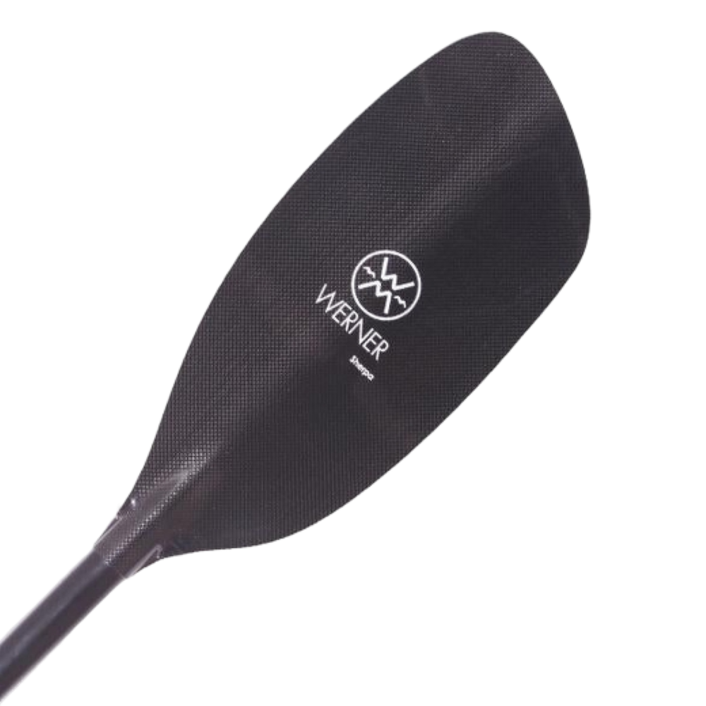 Werner Sherpa Carbon Straight Whitewater Kayak Paddle