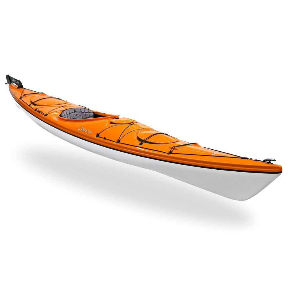Delta 15.5 GT Touring Kayak w/ Rudder Sunset Orange