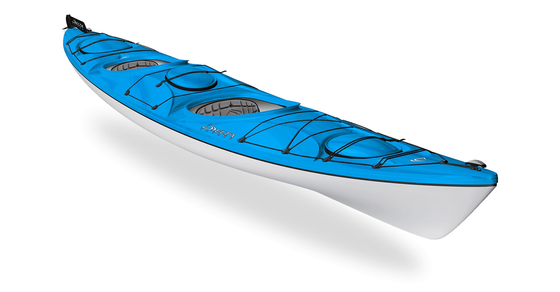 Delta 17.5 Tandem Touring Kayak White