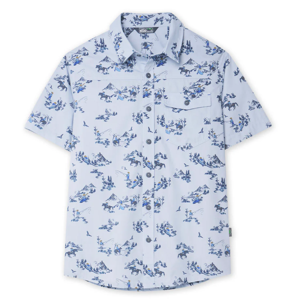 Stio Men's Curtis Camp Shirt SS