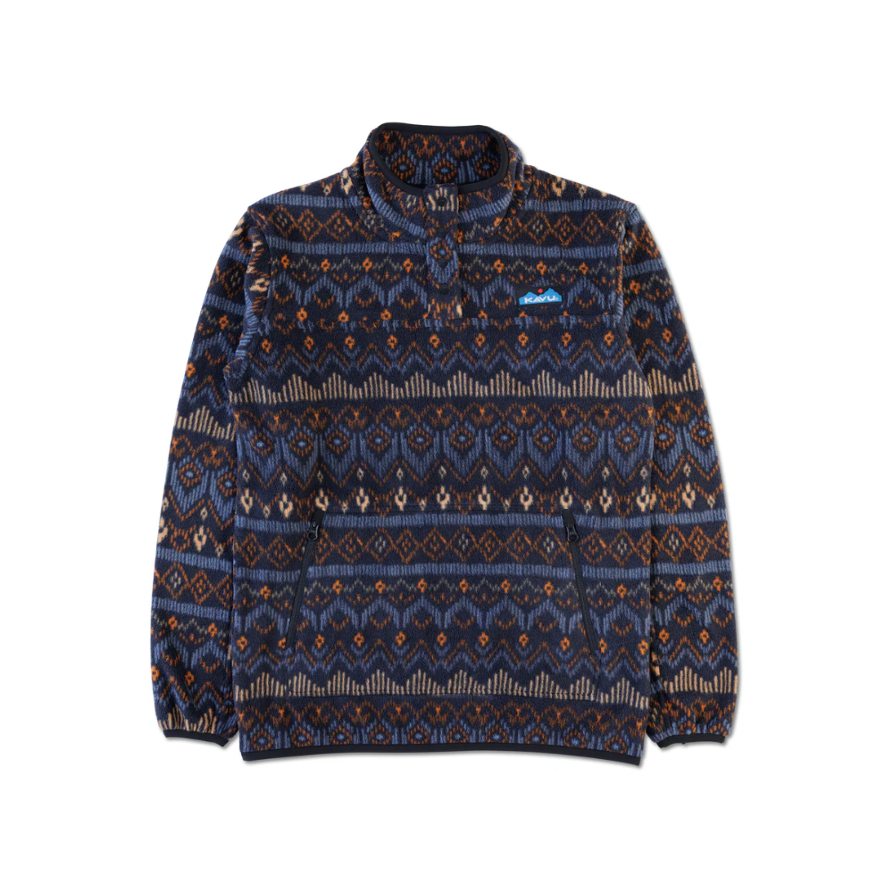 Kavu Cavanaugh Fleece Jacket Chalet Holiday SM