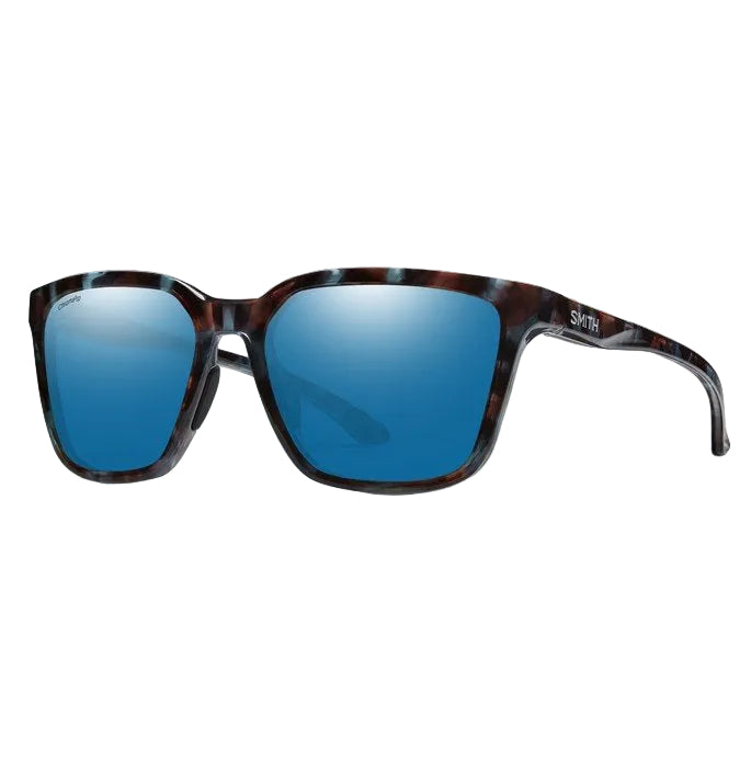 Smith Shoutout Sunglasses - Sky Tortoise - CP Glass Polar Blue
