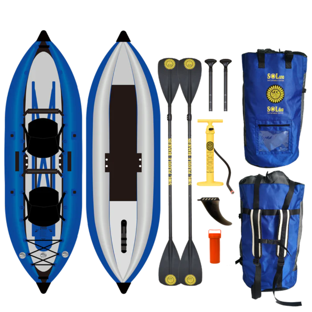 SOLduo Galaxy Tandem Inflatable Kayak
