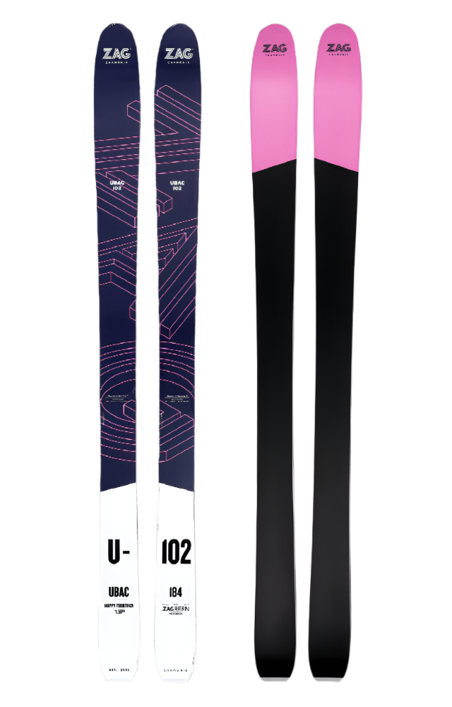 Zag UBAC 102 2024 Skis, 184 cm