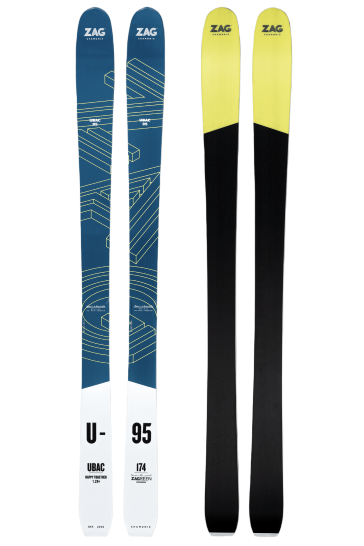 Zag 2025 UBAC 95 Skis