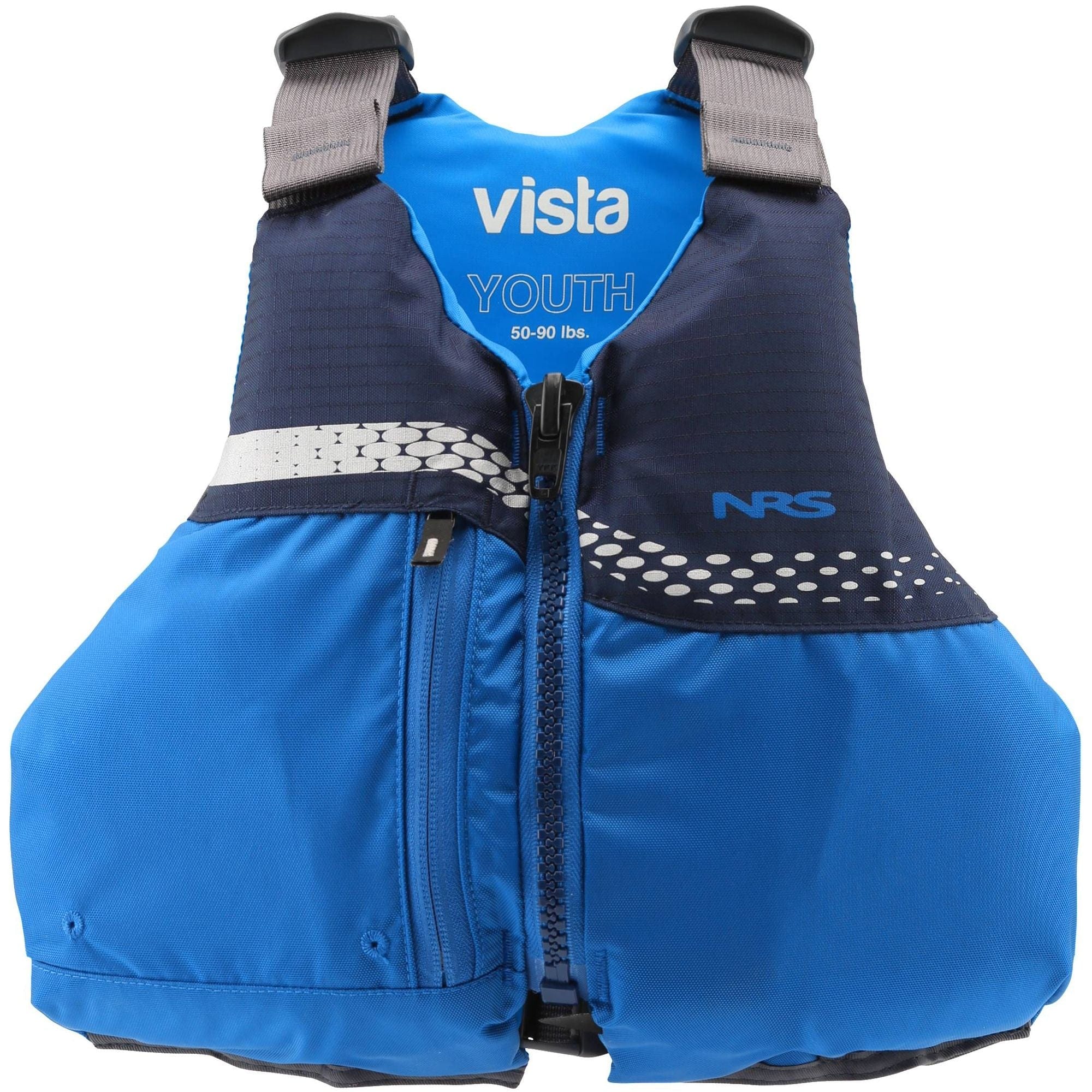 NRS Vista Youth PFD 50-90LBS Youth Blue
