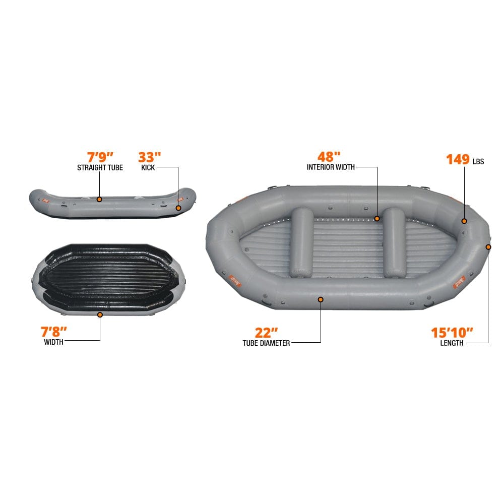Hyside Pro 16.0 XT Self-Bailing Raft