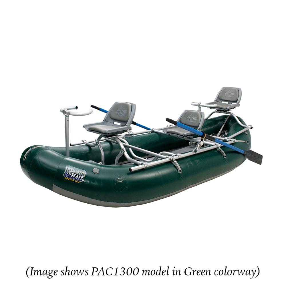 Outcast PAC 1400 Fishing Raft + Frame Package