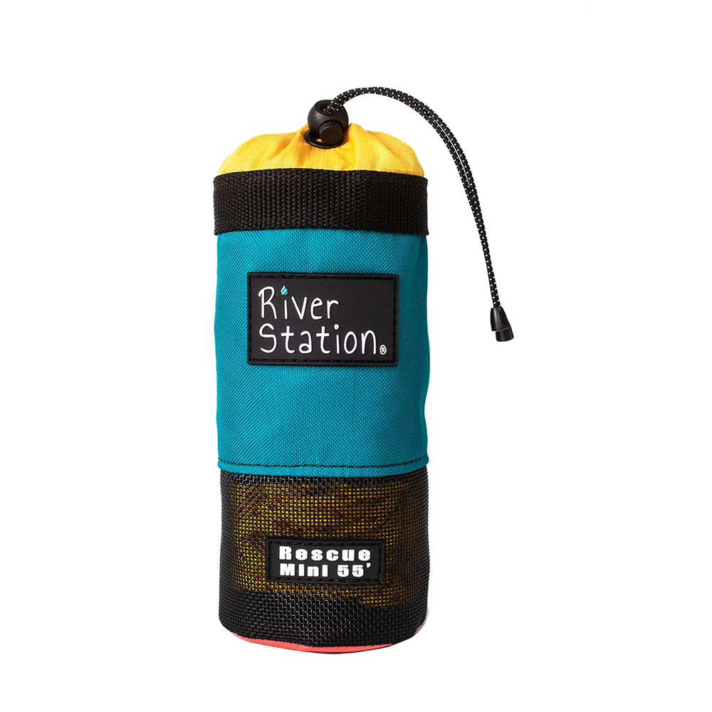 River Station Kayak Mini 55' Throw Bag Teal