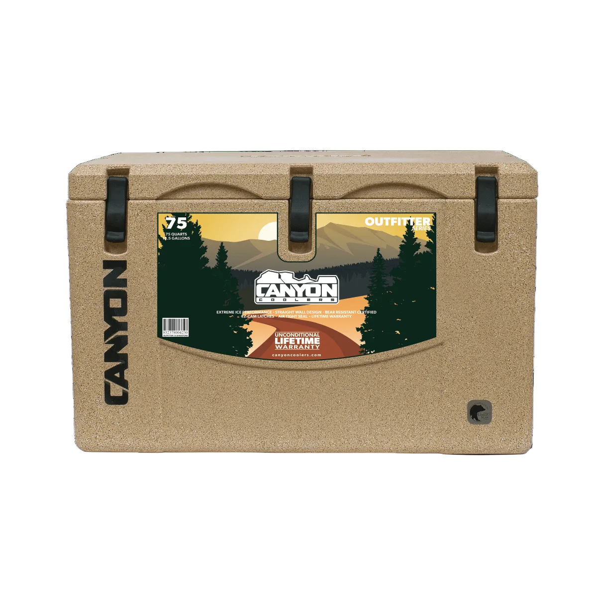 Canyon Coolers Outfitter 75 Quart Cooler Sandstone