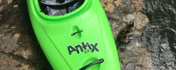 The Antix 2.0 on Cain Creek, a tributary to the North Chickamauga River.