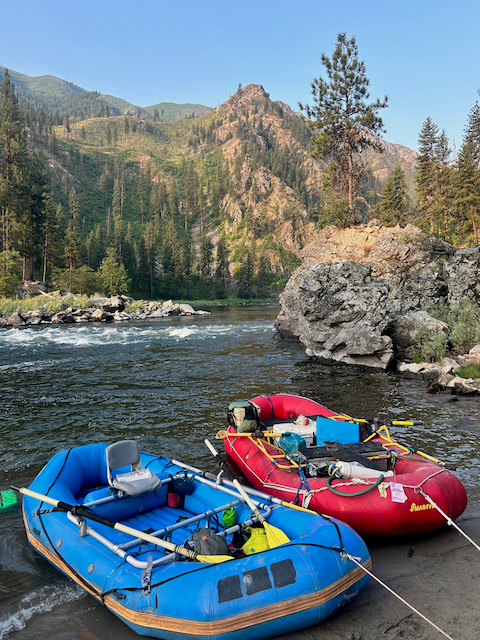 Rafting the Main Fork of the Salmon River