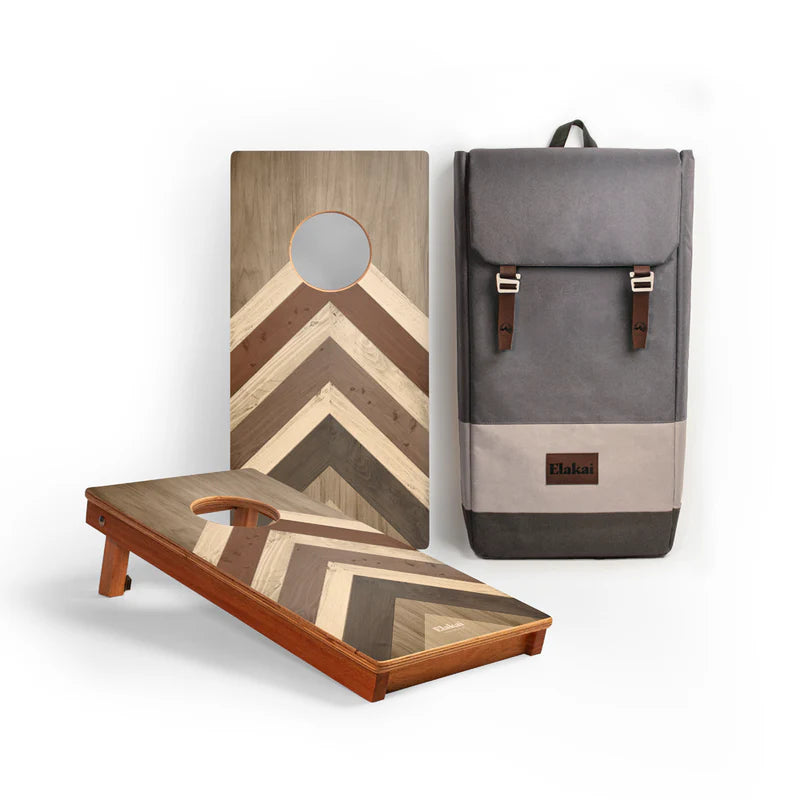 Elakai Outdoors Pathfinder 1ft x 2ft Travel Cornhole Set