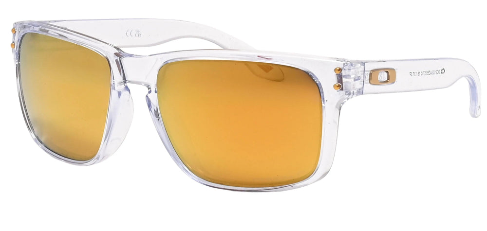 Oakley Holbrook Sunglasses Clear 24k Prizm Polar