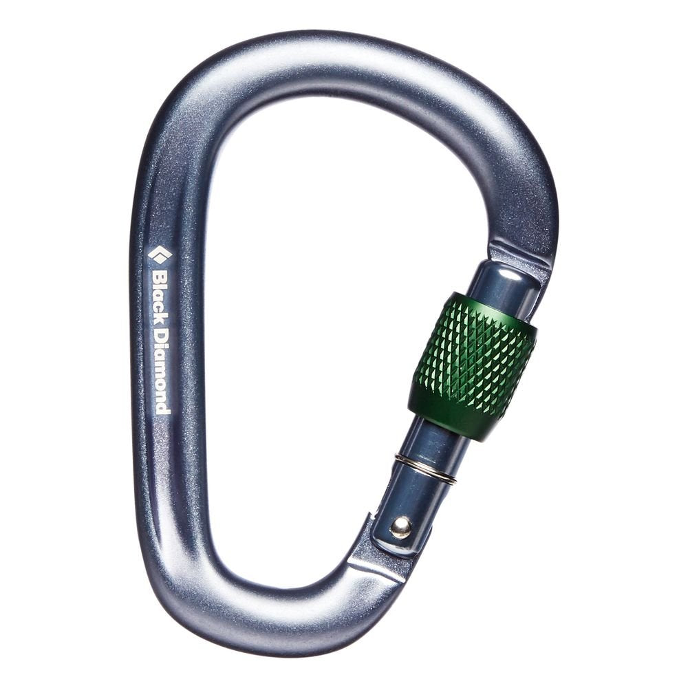 BD Pearlock Screwgate Carabiner - single -