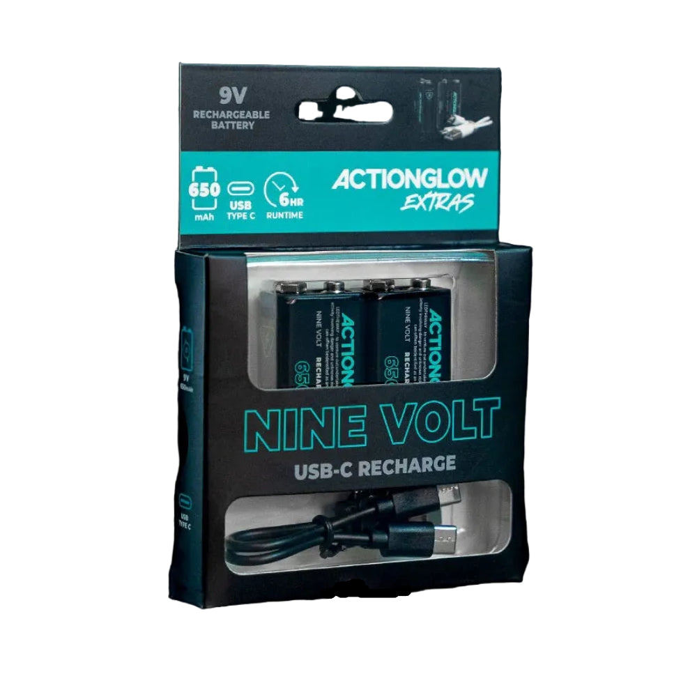ActionGlow2 Rechargable Batteries, Pair