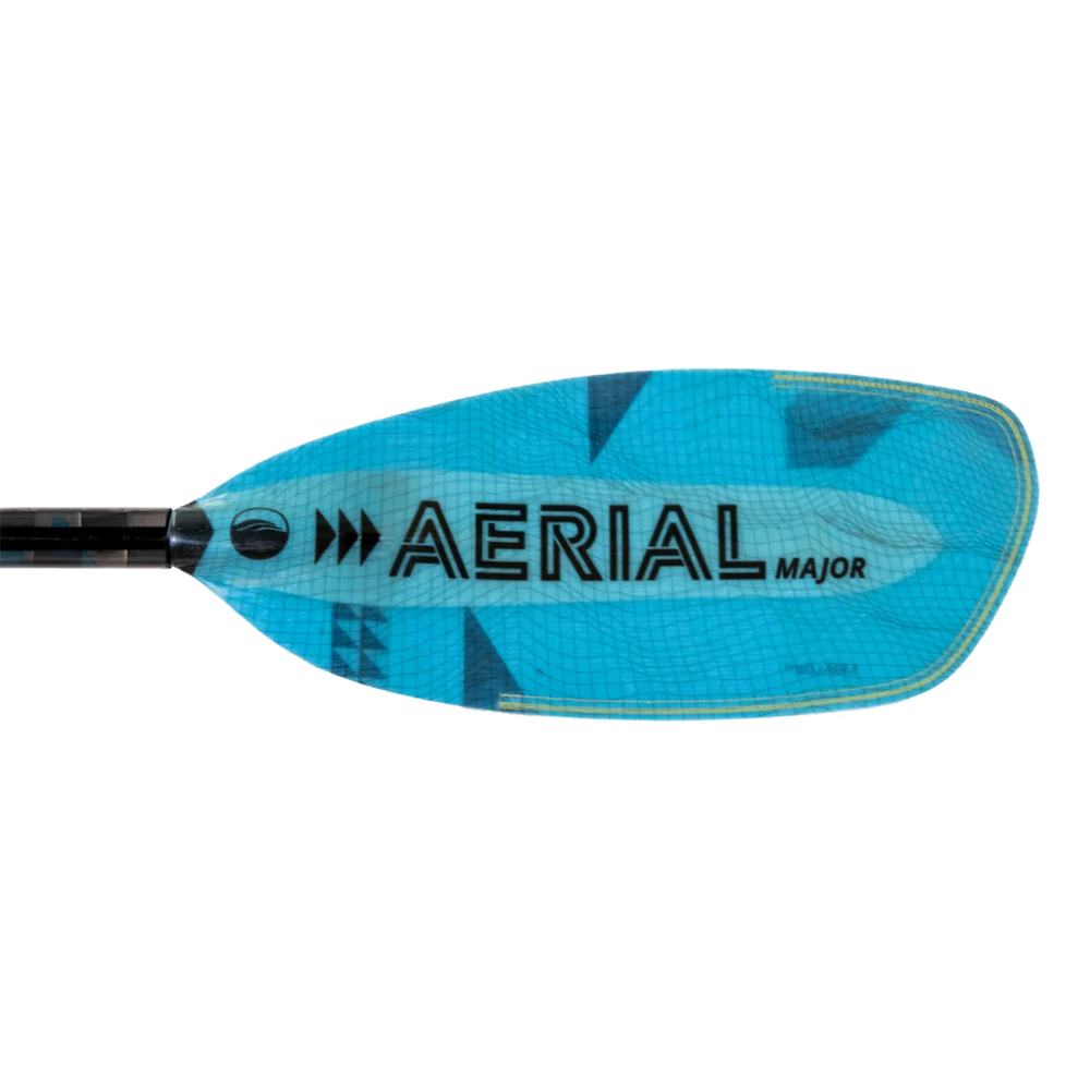 Aqua-Bound Aerial Major Fiberglass Versa-Lok Straight Shaft 2-Piece Kayak Paddle - 197-202 cm