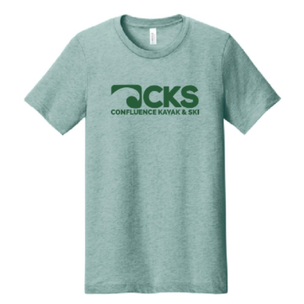 Confluence CKS Wave Logo T Shirt Dusty Green