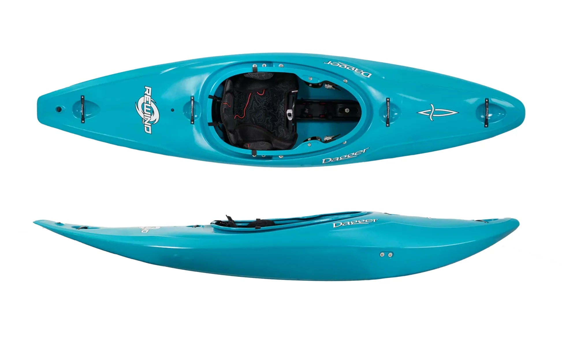 DEMO 2026 Dagger Rewind Whitewater Kayak - USED SM Turquoise