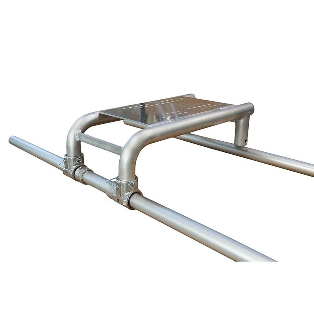 Down River Coped and Welded Flip Seat Bracket - Aluminum